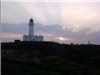 Both Lighthouses at Sunset